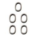 thumbnail image 1 of bedienty Office Plastic 3D Door Signs Indoor Address Plaques Plate Meeting Room Number 0 5Set, 1 of 6