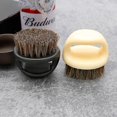 thumbnail image 4 of Paquete de 4 cepillos para nudillos para barberos, cepillo de barbero para desvanecimientos, cepillo para barba, cepillo para polvo facial y cuello para peluquería, hogar, 4 of 5