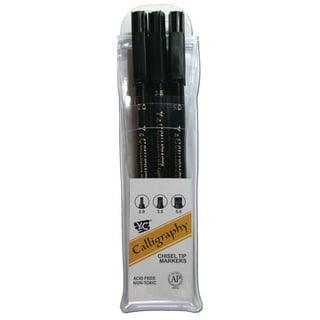 SHARPIE Calligraphic Chisel Tip Water Based Markers (40150SH)