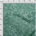 thumbnail image 3 of oneOone Georgette Viscose Dusty Teal Green Fabric Sea Sewing Material Print Fabric By The Yard 42 Inch Wide, 3 of 4
