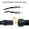thumbnail image 3 of POWERTEC Quick Connect Fitting 1-1/4" ID, Extra Adapter Used with POWERTEC Power Tool Vacuum Hose Kits 70257, 70355 & 70376 (70379N), 3 of 7