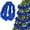 Blue, variant on Taotanxi 78.7 In Green Tinsels Garland Christmas Metallic Hanging Tinsels Garland For Xmas Tree Home And Party Decoration