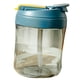 thumbnail image 4 of Botella de agua con pajita portátil, botella de agua de plástico con taza de agua de plástico, botella de agua de plástico, rendimiento de alta gama, 4 of 8