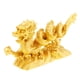 thumbnail image 1 of 1 Pieza Chino Fenghsui Dragón Dragón Escultura Estatuilla Decoración para hogar Cobre / Oro, 1 of 9