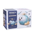thumbnail image 5 of Aircraft Creative Toys Cartoon Stationery Box Children's Multifunctional Pencil Scissors Eraser Stapler Package, 5 of 5