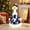 052#Christmas Gooses Clothes, variant on Nkmbld Goose Decor Rustics Goose Costume Clothes for Outdoor Patio Yard Decor, Porch Goose Decoration for Cement Plastic Goose Statue