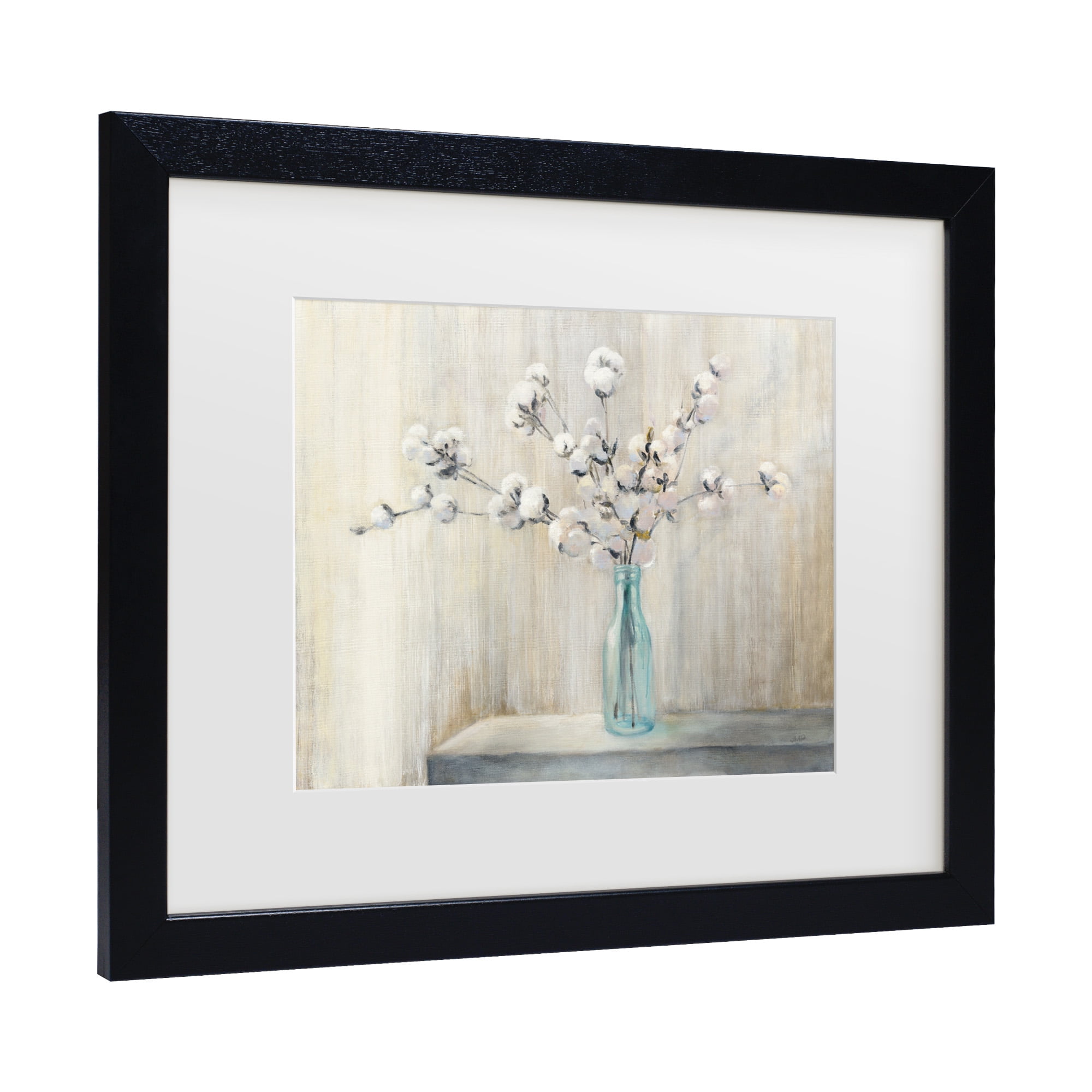 Trademark Fine Art 'Cotton Bouquet' Canvas Art by Julia Purinton