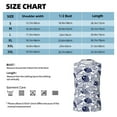 thumbnail image 5 of Yiaed Blue Fish1 Print Men's Singlet Vests Summer Running Muscle Tank Tops Gym Undershirt Round Neck Sleeveless for man, 5 of 5