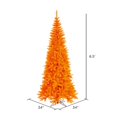 thumbnail image 3 of Vickerman 6.5' Orange Fir Artificial Christmas Tree Unlit -K162265, 3 of 3