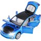 thumbnail image 1 of Toy Car S-Type Die-Cast Metal Model Car with Door Opening Lights and Sounds Pullback Car Toys for Boys and Girls Ages 3-12 (Blue), 1 of 4