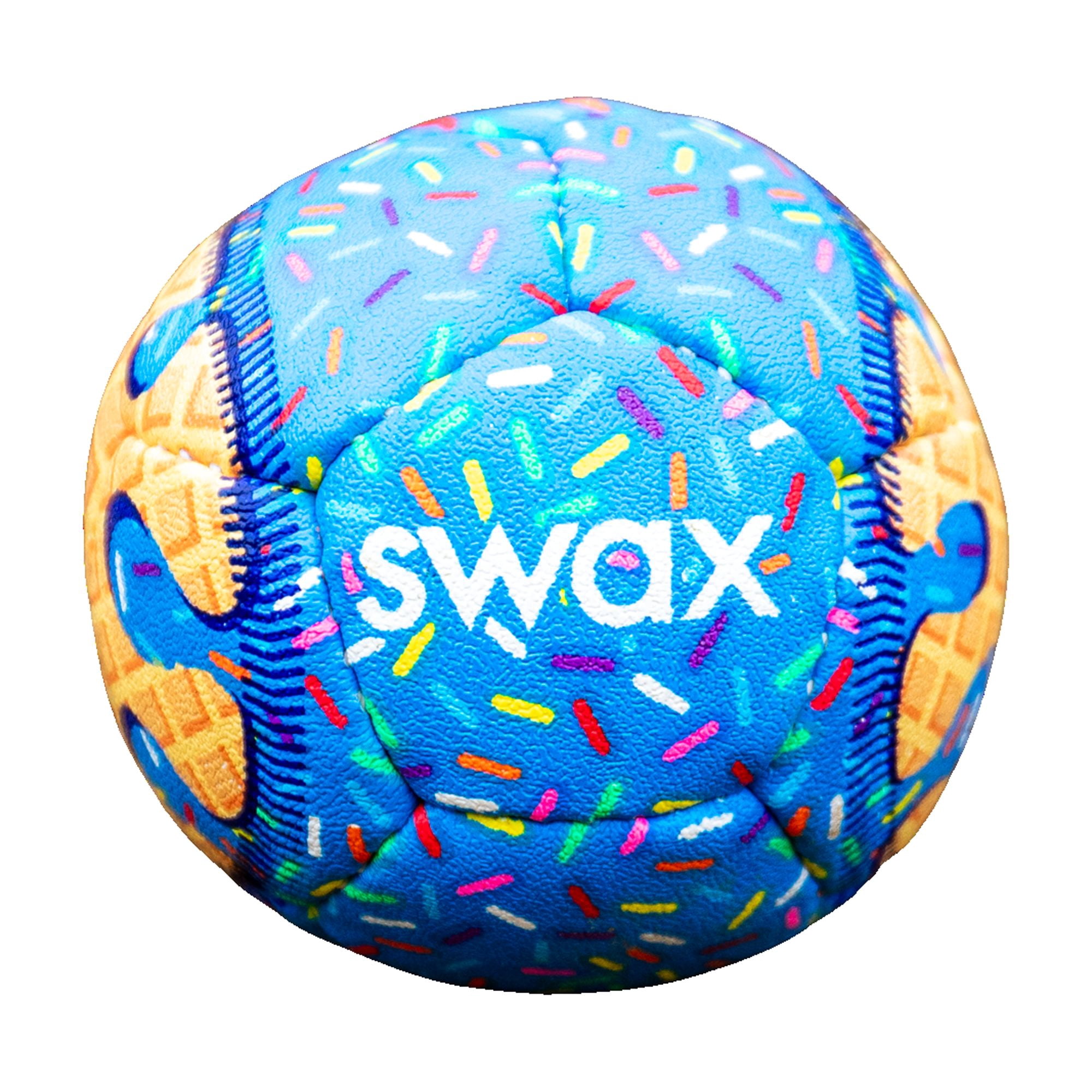(3 pack) Swax Training Baseball Blue Sprinkle - Official Size & Weight for Safe Indoor & Outdoor Practice