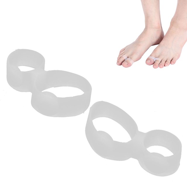 Anillos 2 Uds Terapia Magnética Anillos Adelgazantes Para Dedos Del Pie Anillos Para Pérdida De Peso Herramienta De Masaje De Dedos De Silicona