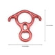 thumbnail image 2 of Toystoory Descensor de escalada en roca para acampar cuesta abajo 8-13mm gancho de anillo de rappel de cuerda con Protector de rescate de Ropa Deportiva, Zapatos Rojo, 2 of 6
