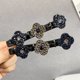thumbnail image 3 of Sparkling Crystal Stone Braided Hair Clips (8 Pcs), 3 of 5