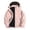 Pink, variant on Bxsruta Mens Windbreaker Jacket Waterproof Hooded Outdoor Coat Utility Rainwear