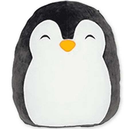 Squishmallows Kellytoy 2021 Sleepy Eye 16" Luna the Black Penguin Plush Doll Super Soft