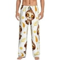thumbnail image 2 of Goofa Sloth Yoga Printed Soft Pajama Pants for Men, Wide Leg Comfy Casual Lounge Yoga Pants-XX-Large, 2 of 9