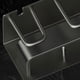 thumbnail image 5 of Advancent Soporte para cepillos de dientes, estante de Metal sin perforaciones, estante para de montado en la pared, accesorio autoadhesivo Accesorios de baño Gris Dos portavasos Advancent HA076445-01, 5 of 6