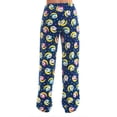 thumbnail image 3 of Just Love Fleece Pajama Pants for Women Sleepwear PJs (Blue - Moonstruck Owl, Large), 3 of 3