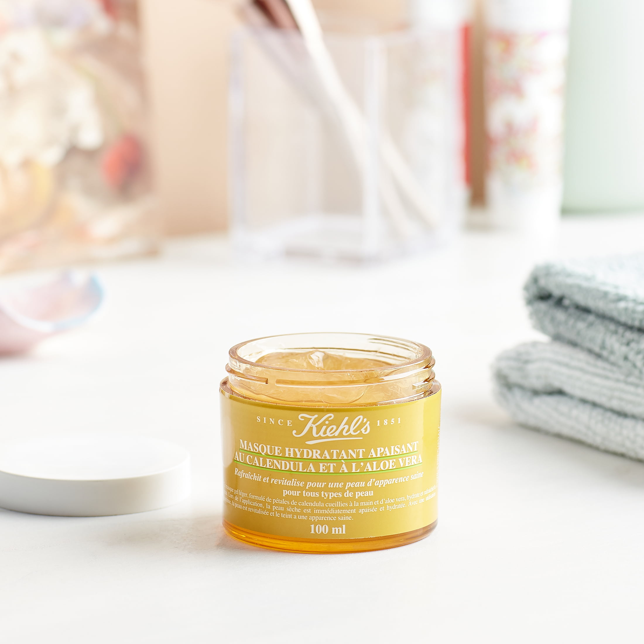 Kiehlu0027s Calendula u0026 Aloe Soothing Hydration Face Mask, 3.4 Oz 