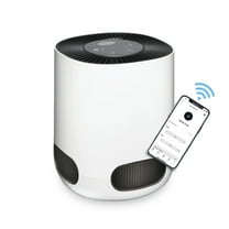 Clorox Smart Tabletop Air Purifier, True HEPA Filter, up to 200 Sq. ft. Capacity, 3 Speeds and Timer, 11021