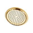 thumbnail image 4 of Cabezal de ducha de 8 pulgadas, resistente, de silicona, para baño, boquilla de repuesto, estilo retro. oro, 4 of 9