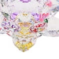 thumbnail image 3 of Crystal Flowers Silk Hydrangea Flower Simulation Hand Tied Bouquet Lu Lotus Bouquet for home Office Wedding Party Garden Colorful, 3 of 7