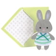 thumbnail image 1 of Tarjeta de Pascua Hallmark Signature con conejito de peluche suave, 1 of 6