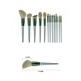 thumbnail image 3 of Pro-Level Brush Kit For Effortless Makeup Application, Multi-Functional Brushes With Unique Natural Color Design And Travel Case Included, 3 of 7