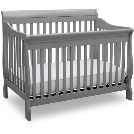 Delta Canton 4 In 1 Convertible Crib Mattress Value Bundle
