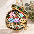 Ornament Personalized Dumpling Family Theme Acrylic Tree Hanging Decor ...