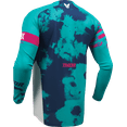 thumbnail image 6 of Thor 2026 Youth Kids Launchmode Bleach White/Aqua Motocross Offroad Jersey Pant Combo (Youth Medium / W26), 6 of 11