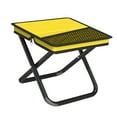 thumbnail image 2 of Silla de picnic de taburete de campamento plegable para adultos niños fácil configuración de pesca asiento de pescado taburete de bolsillo para viajar Amarillo, 2 of 8