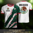 thumbnail image 4 of Mexico Soccer Jerseys Men, Mexican Jersey Soccer, Jersey De Mexico, Mexico National Team Soccer Jersey, Short Sleeve Football Shirt, Casual Sport Training Uniform for Adult and Kids, 4 of 13