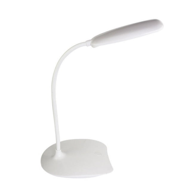 Lámpara de escritorio moderna, construcción de plástico ABS no tóxico, iluminación LED ClearSun para reducir la fatiga visual, controles activados por tacto, lámpara de escritorio LED plegable