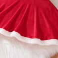 thumbnail image 6 of SUXIAN Christmas Outfit Velvet Toddler and Little Girls Dress with Jacket Winter Holiday Party Outfit for Children Festive Two Piece Red 4-5 Years, 6 of 6