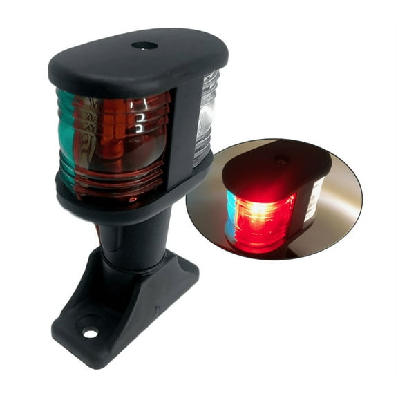 Pactrade Marine Boat Pontoon 4" Bi-Color Navigation Masthead Light LED Bulb 12V