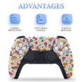 thumbnail image 4 of Birthday Party Colorful Doodle Icons PS5/PS5 Pro/PS5 Slim Digital Disc Skin Sticker For Console And Controller Skins, 4 of 7