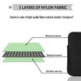 thumbnail image 6 of IC ICLOVER for MacBook Air 13.6 inch Case 2024 2023 2022 M3 A3113 M2 A2681, Plastic Hard Snap on Shell & Sleeve Bag & Keyboard Cover & Screen Film for Newest Macbook Air 13 inch Touch ID, Clear, 6 of 9