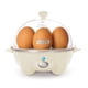 thumbnail image 1 of Huevera Eléctrica Rápida para 7 Huevos Duros Pochados Revueltos y Tortillas con Apagado Automático e Incluye Molde para Omelet Color Crema Ideal para Cocina Dormitorios y Viajes, 1 of 7