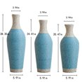 thumbnail image 4 of Modern Design PVC Floor Vase Set of 3, Durable Stand for Artificial Flowers & Dry Branches, Versatile Home Decor for Living Room, Dining Room & More, 4 of 9