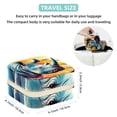 thumbnail image 5 of Rhino Travel Portable Square Jewelry Boxes Display Case - Travel Organizer for Girls and Women, 5 of 6