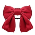 thumbnail image 1 of Kcodviy Pinces de Yoga Rétro Romantiques Rouges pour Cheveux, Nœud, Épingle à Cheveux, Coiffe, Tête, Pinces Yarmulke, Pince, Bijoux, Cadeaux, 1 of 1