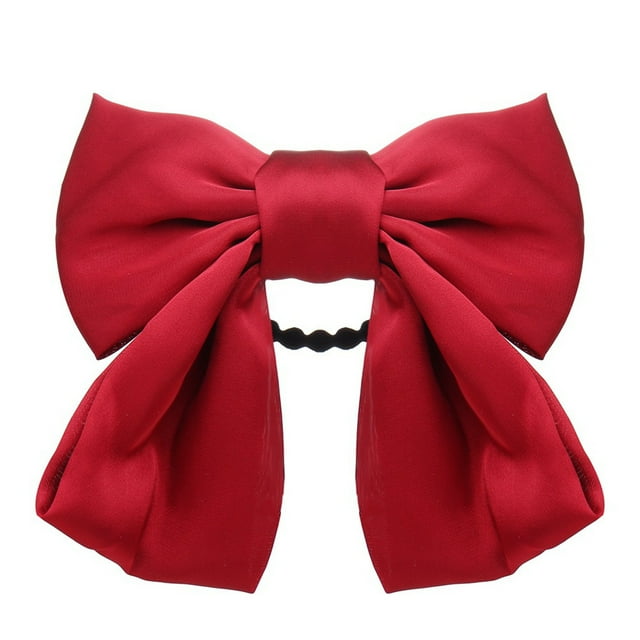 Kcodviy Pinces de Yoga Rétro Romantiques Rouges pour Cheveux, Nœud, Épingle à Cheveux, Coiffe, Tête, Pinces Yarmulke, Pince, Bijoux, Cadeaux