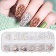 thumbnail image 3 of VGEBY Nail Rhinestones, DIY Nail Art Rhinestones, Nail Art Accessory Nail Art Learners, 3 of 8