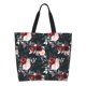 thumbnail image 1 of Balery Watercolor Floral Bolsa Tote Estilo Estético con Cremalleras, Bolsa de Hombro, Bolsa de Compras Grande y Plegable, 1 of 8