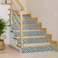 thumbnail image 4 of Mi Alma Vinyl Backsplash Decor - Vintage Blue and White Peel & Stick Tiles 6x6, 4 of 17