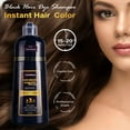 thumbnail image 4 of PAREESA Dark Brown Hair Dye Shampoo 3 in 1 for Gray Hair - Hair Color Shampoo for Women & Men 500ML, 4 of 8