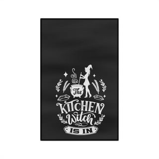  kunlisa Gothic Kitchen,Gothic Kitchen Decor,Kitchen Towels  Decorative Set 16×24 Inches Set of 4,Gothic Tea Set,Witchy Home  Decor,Witchy Kitchen Decor,Kitchen Dish Cloths,Witchy Gifts : Home & Kitchen