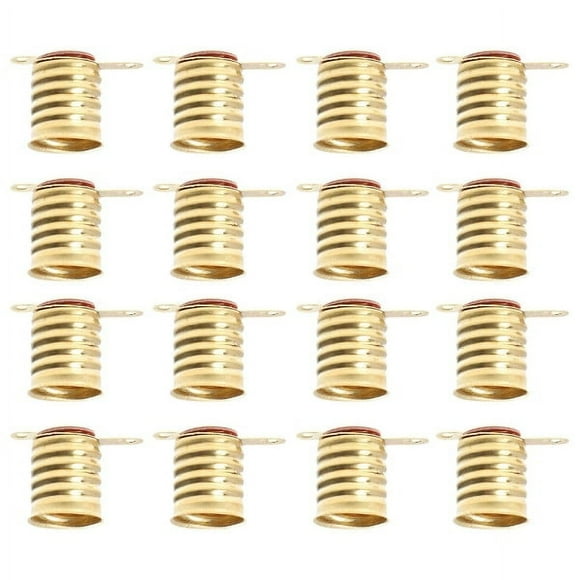 25 pcs E10 lamp base adapter, E10 lamp base adapter, miniature lamp base